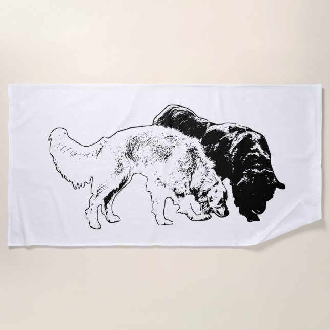 Grand Shadows in Step Beach Towel (Front)