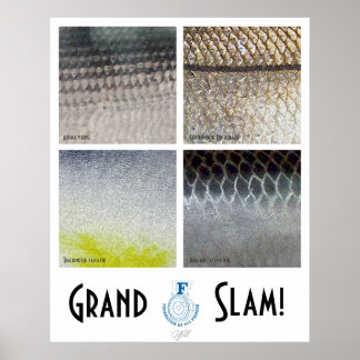 Grand Slam Saltwater Poster