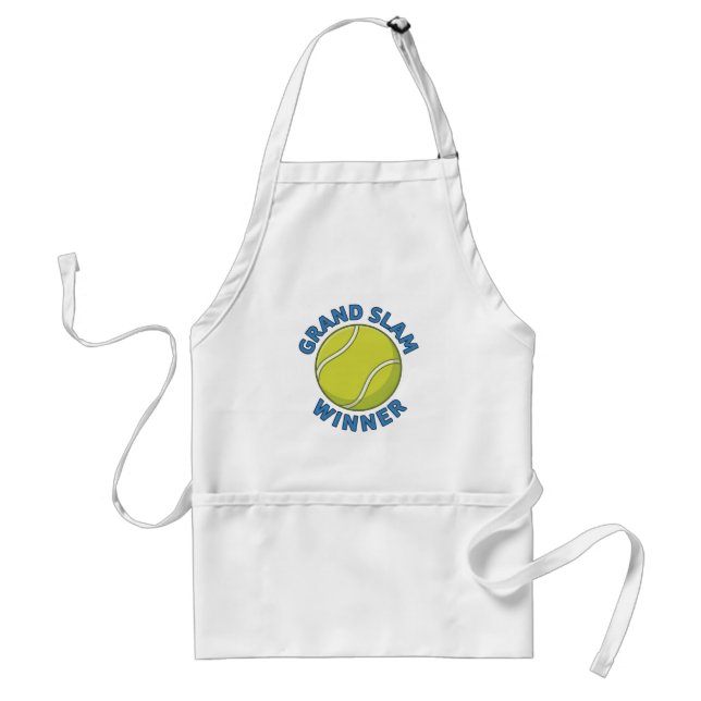 Grand Slam Winner Tennis Ball Sports Champion Standard Apron (Front)
