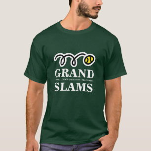 Grand Slams tennis t-shirt for men women and kids