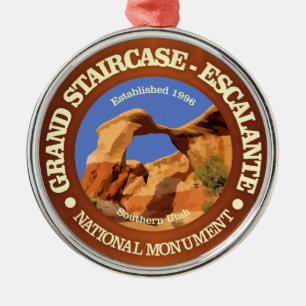 Grand Staircase - Escalante National Monument Metal Ornament