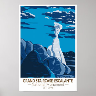Grand Staircase Escalante National Monument Utah Poster