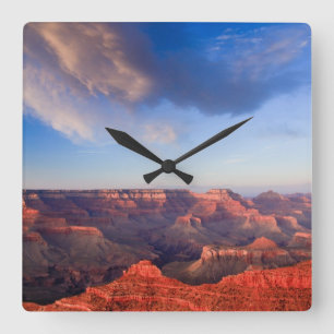 Grand Sunset Square Wall Clock