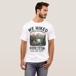 Grand Teton Family Trip Shirt – Custom Name