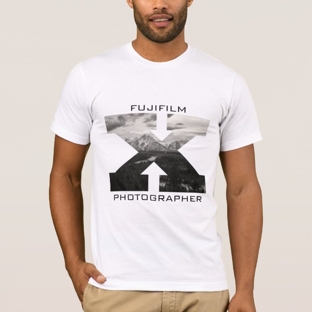 Grand Teton Fujifilm X Photographer T-Shirt (Front)