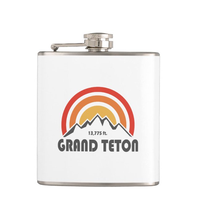 Grand Teton Hip Flask (Front)