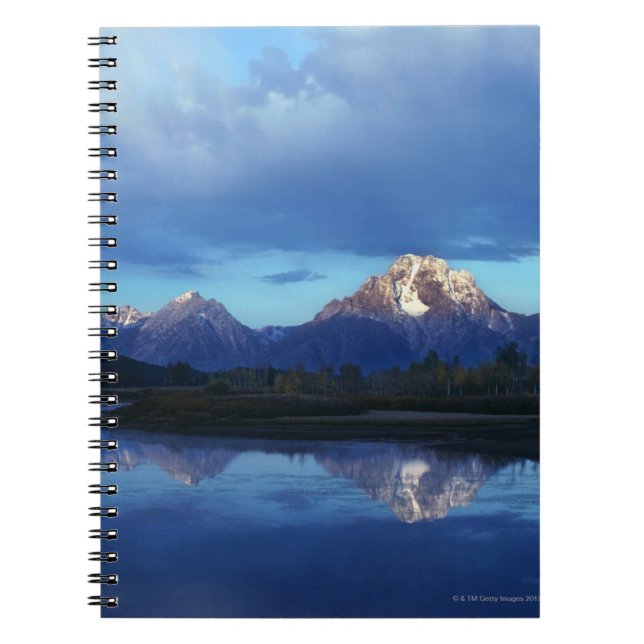 Grand Teton mountain range 2 Notebook (Front)