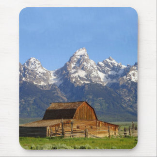 Grand Teton mountains Mouse Pad