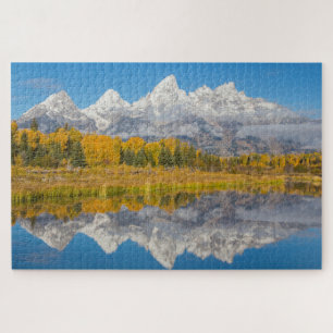 Grand Teton Mountains Wyoming Jigsaw Puzzle