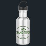 Grand Teton National Park 532 Ml Water Bottle<br><div class="desc">It's the most iconic mountain range in America.  The Grand Teton and the surrounding peaks are almost perfect. Show your love for the Tetons!</div>