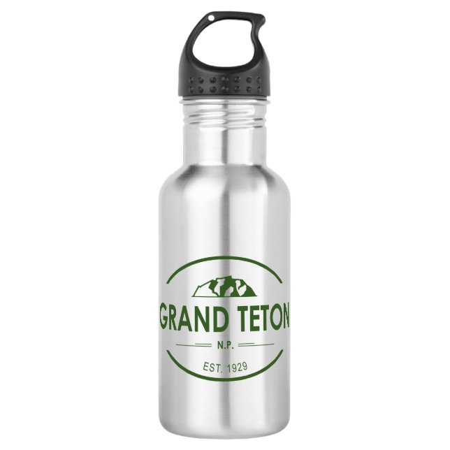 Grand Teton National Park 532 Ml Water Bottle (Front)