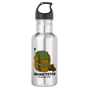 Grand Teton National Park Backpack 532 Ml Water Bottle