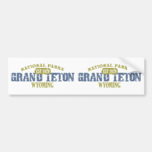 Grand Teton National Park Bumper Sticker