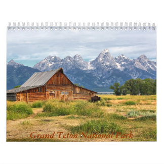 Grand Teton National Park Calendar