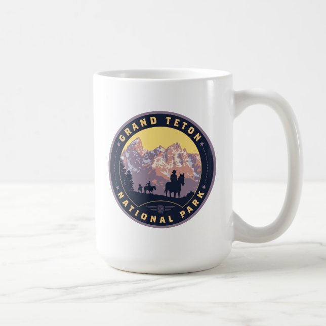 Grand Teton National Park Coffee Mug (Right)