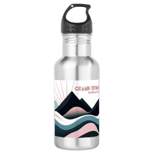 Grand Teton National Park Coloured Hills 532 Ml Water Bottle