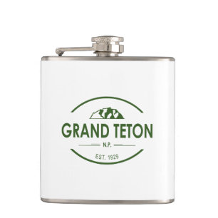 Grand Teton National Park Hip Flask