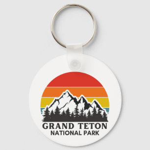 Grand Teton National Park Key Ring