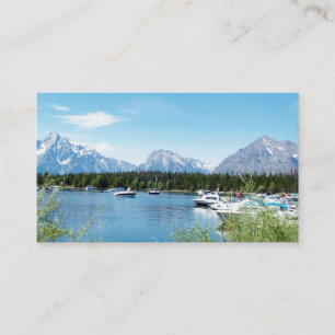 Grand Teton National Park landscape photography. Business Card