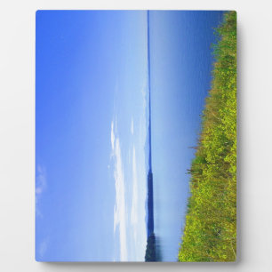 Grand Teton National Park. Landscape photography Plaque
