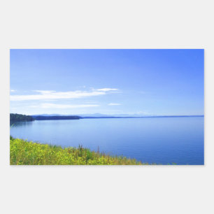 Grand Teton National Park. Landscape photography Rectangular Sticker