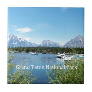 Grand Teton National Park landscape photography. Tile