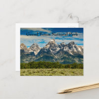 Grand Teton National Park Mountain Range