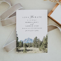 GRAND TETON National Park Mountain Save the Date I