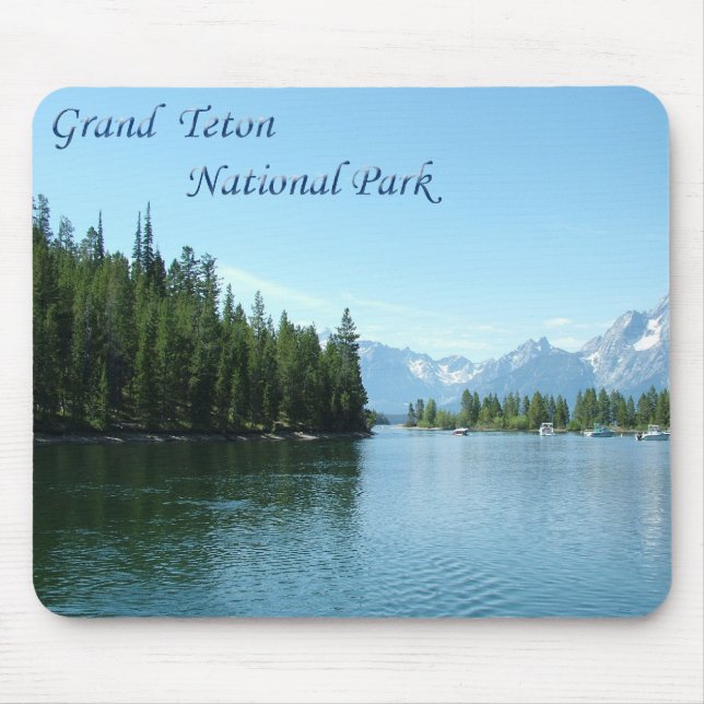Grand Teton National Park Mouse Pad (Front)