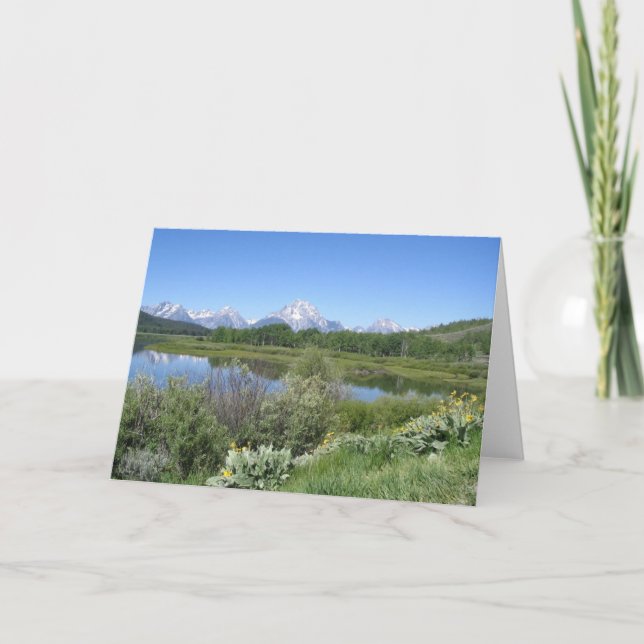 Grand Teton National Park Note Cards (Front)