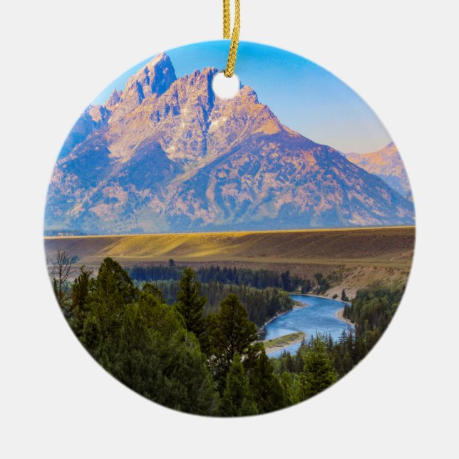 Grand Teton National Park Ornament (Front)