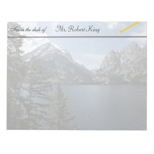 Grand Teton National Park photography Notepad