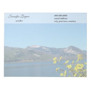 Grand Teton National Park photography. Notepad