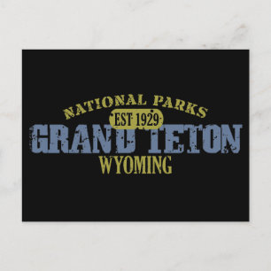 Grand Teton National Park Postcard
