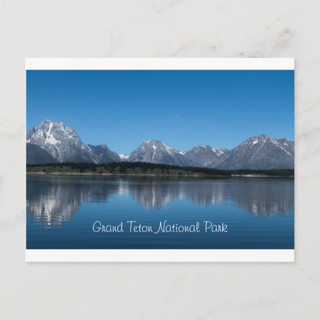 Grand Teton National Park Postcard (Front)
