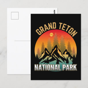 Grand Teton National Park Postcard