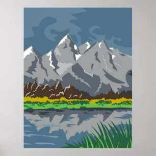 Grand Teton National Park Poster