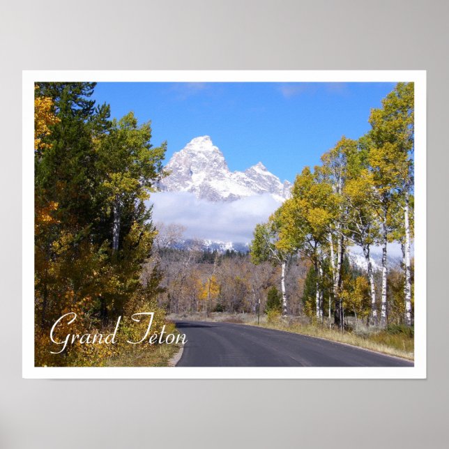 Grand Teton National Park Poster (Front)