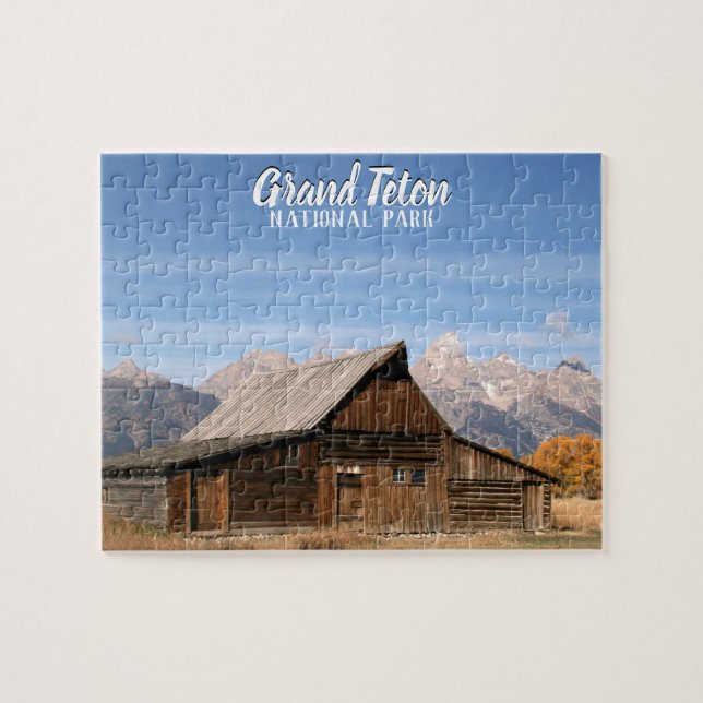 Grand Teton National Park Puzzle (Horizontal)