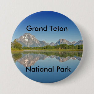 Grand Teton National Park Series 10 7.5 Cm Round Badge