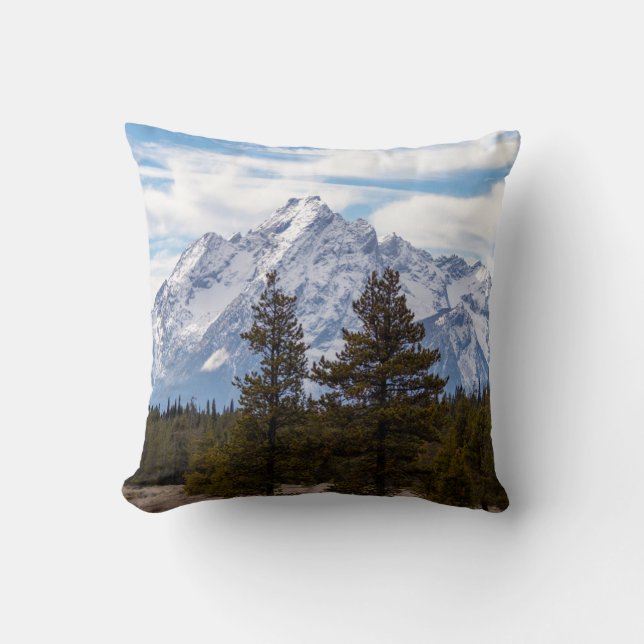 Grand Teton National Park Teton Range Cushion (Front)