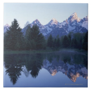 Grand Teton National Park, Teton Range, Wyoming, 3 Tile
