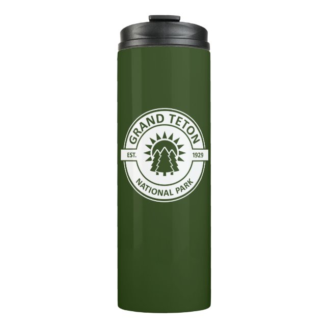 Grand Teton National Park Thermal Tumbler (Front)