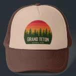 Grand Teton National Park Trucker Hat<br><div class="desc">It's the most iconic mountain range in America.  The Grand Teton and the surrounding peaks are almost perfect. Show your love for the Tetons!</div>