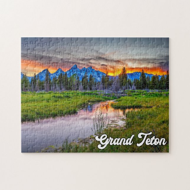 Grand Teton National Park, Wyoming Jigsaw Puzzle (Horizontal)