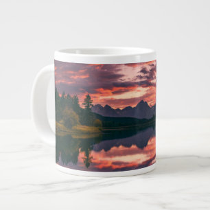 Grand Teton National Park, Wyoming Large Coffee Mug