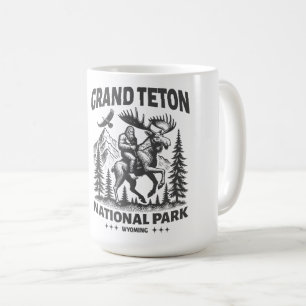Grand Teton National Park Wyoming Outdoor Nature Coffee Mug