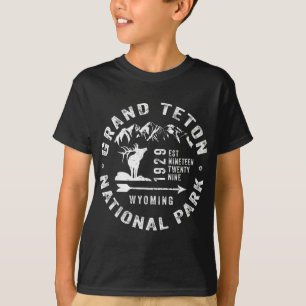 Grand Teton National Park Wyoming Souvenir T-Shirt