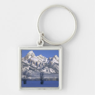 GRAND TETON NATIONAL PARK, WYOMING. USA. Fog & Key Ring