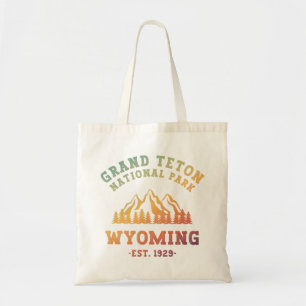 Grand Teton National Park Wyoming USA Gradient Tote Bag